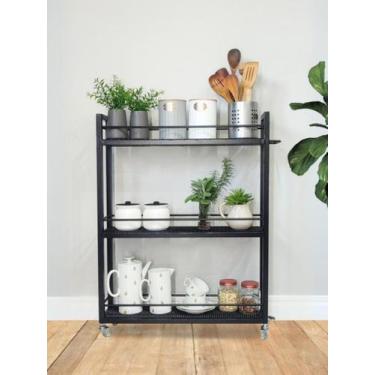 Imagem de Estante Belleza em tela Estilo Industrial - Casa Quentinha