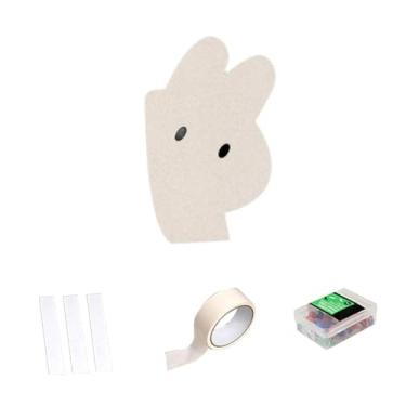 Imagem de Ｂｅｓｇａ Felt Bulletin Board Decorativo Display Board Portátil decoração de capa de cozinha do quadro de feltro portátil, Coelho