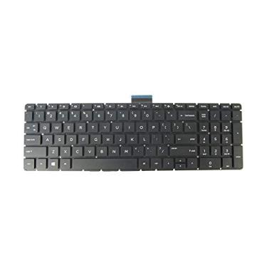 Imagem de Novo teclado para HP 15-BS 15-bs020wm 15-bs070wm 15-bs091ms 15-bs095ms 250 G6 255 G6 256 G6 17t-bs000 17z-ak000 17z-ar000 17g-br00 00 17 q-bu000 US Preto