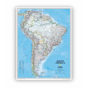 Imagem de Mapa Mundi Parede Painel Lona 11