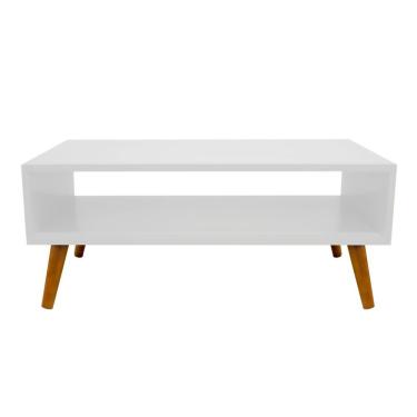 Imagem de Mesa De Centro Pé Palito Laqueada Branca