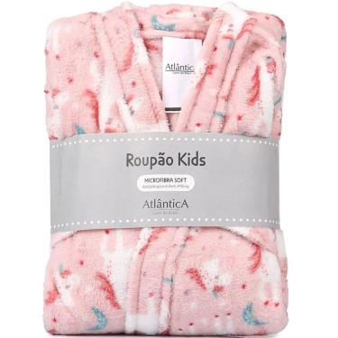 Imagem de Roupão Microfibra Kids Infantil Antialérgico Porto Franco