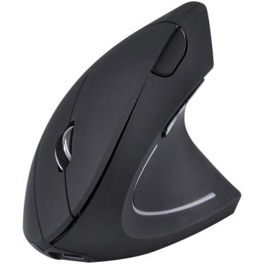 Imagem de Mouse Sem Fio Recarregavel 2.4 Ghz Vertical Ergonomico...