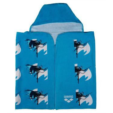 Imagem de arena Roupao De Banho Infantil Super Hero Poncho Kids Batman, Azul, Tam Unico