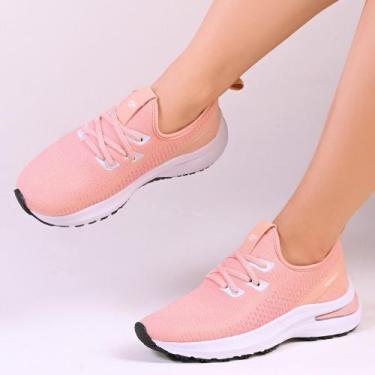 Imagem de Tênis Feminino De Caminhada Academia Corrida Runway Energy, Nude, 36