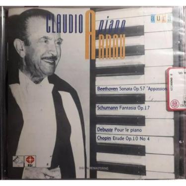 Imagem de Claudio Arrau - Beethoven,Schumann,Debussy - Cd - Aura