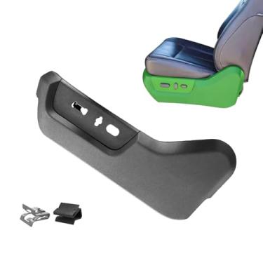 Imagem de Protetor de assento dianteiro lateral do motorista moldura do assento elétrico Adjuser Swith Insert Housing