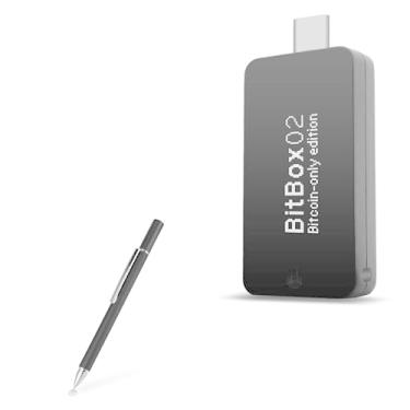 Imagem de BoxWave Caneta Stylus compatível com BitBox BitBox02 - Caneta Stylus capacitiva FineTouch, caneta Stylus super precisa - Preto
