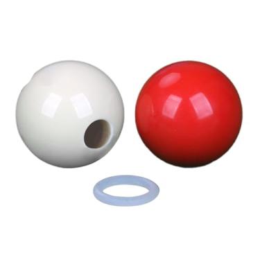 Imagem de rockible Bola de bilhar para exercícios de tacadas, bola de bilhar leve e resistente, ferramenta de prática de mira para iniciantes, de treinamento de sinuca, Buraco Inglês 16mm