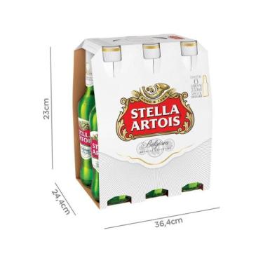Imagem de Cerveja Stella Artois Puro Malte - Premium American Lager 6 Unidades L