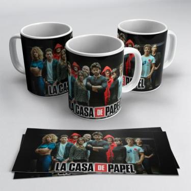 Imagem de Caneca Porcelana La Casa de Papel - Live