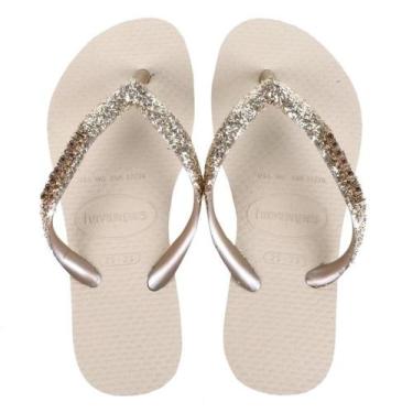 Imagem de Havaiana slim glitter ii fc 2025 - Havaianas, Areia, 27/28