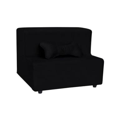 Imagem de Escadinha Pet 2 Degraus Rampa para Gato e Cachorro(Preto)