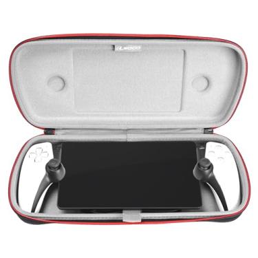 Imagem de RLSOCO Capa para PlayStation Portal Remote Player PS5, Mala de transporte protetora para viagens - Preto (apenas estojo)