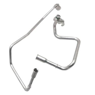 Imagem de XQSMWF Linha de compressor condensador A/C AC - tubo refrigerador compatível com Infiniti G35 G37 Q60 2007-2015# 92446JK20B