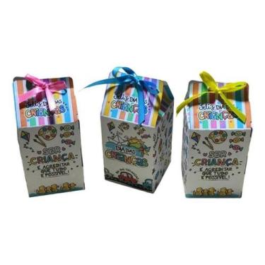 Imagem de 40 Caixinhas Milk Lembrancinha Dia Das Crianças Presente - Kibunitinho