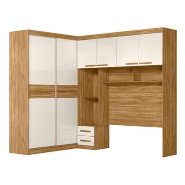Imagem de Conjunto Modulado Casal Florenca 2 Portas de Correr e 4 Portade de gir