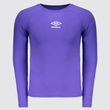 Imagem de Camisa Térmica Umbro Manga Longa Lilás, P