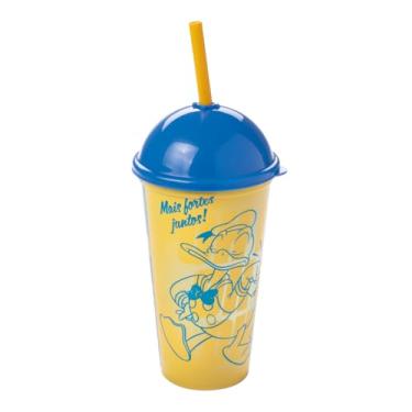 Imagem de Copo Shake com Canudo Pato Donald 500 Ml Plasútil
