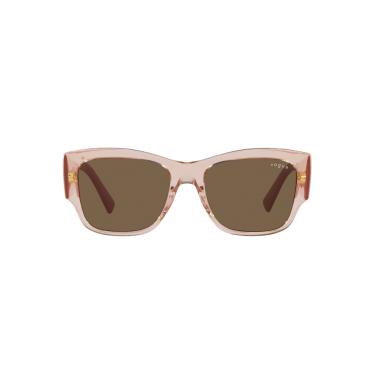 Imagem de Óculos de Sol Vogue Eyewear 0VO5462S 295473 Tam 54 / Rosa - Lentes Marrom