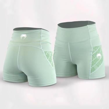 Imagem de Short Feminino Venum Basic Writing Aloe, Tamanho G