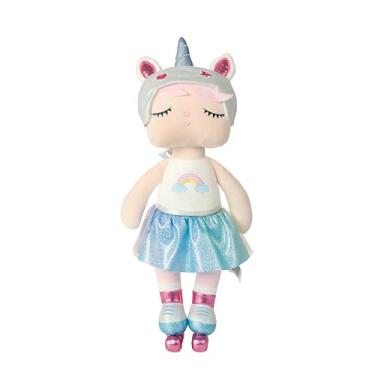 Imagem de Boneca Mini Angela Unicornio Patinadora 20cm - Metoo