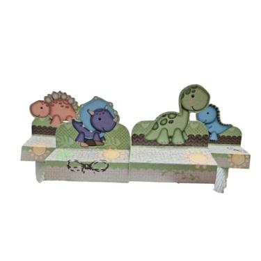 Imagem de Porta Bis Caixinhas de doce Dinossauros Baby — Decoração de Festa Infantil, Lembrancinha, Mesa de Doces Personalizada — Kit com 10 Unidades