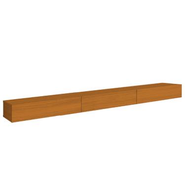 Imagem de Rack Suspenso para Painel ou TV até 75 Polegadas 3 Portas 2,00m Egeo EDN