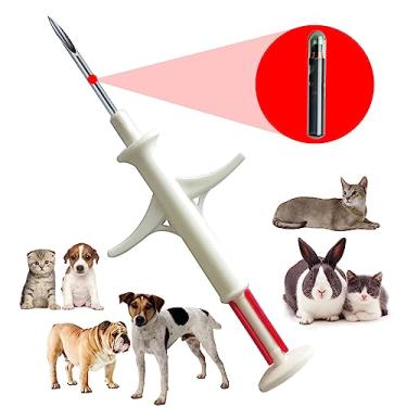 Imagem de Manruta Microchip Para Cães E Gatos, Tamanho Pequeno, 1,4 X 8 Mm, Pacote Com 20 Unidades, Kit De Implante Transponder Biovidro Totalmente Alemão Agulha Afiada, Padrão Universal Iso 11784/5 Fdx-B 134