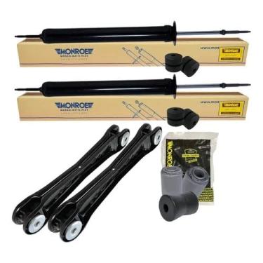 Imagem de Kit Suspensão Traseira Compatível com Corcel Belina Amortecedor + Braço Tensor + Buchas