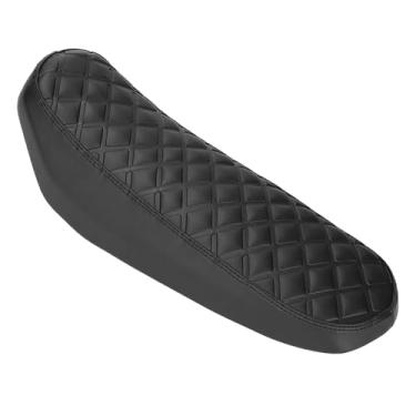 Imagem de Fenteer Selim de motocicleta off-road com almofada para bicicleta elétrica e absorção de choque para motocross, Preto