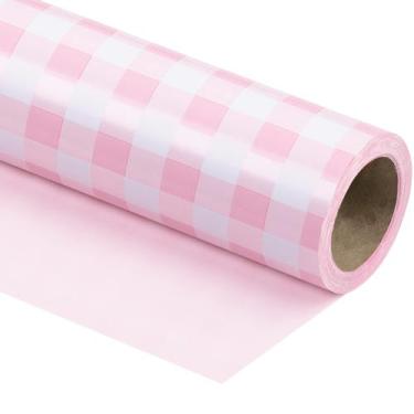 Imagem de Rolo de papel de embrulho WRAPAHOLIC reversível 76cm x 10m