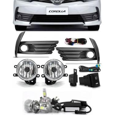 Imagem de Kit Farol de Milha Neblina Toyota Corolla 2017 2018 - Interruptor Mode