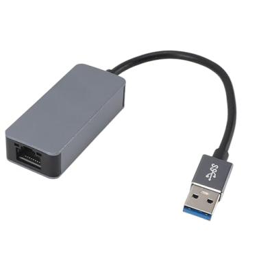 Imagem de Adaptador Ethernet USB 3.0 a 2.5g Plug de alta velocidade e reproduzir liga de alumínio portátil USB 3.2 para RJ45 Adaptador de rede para OS X Chrome OS Linux