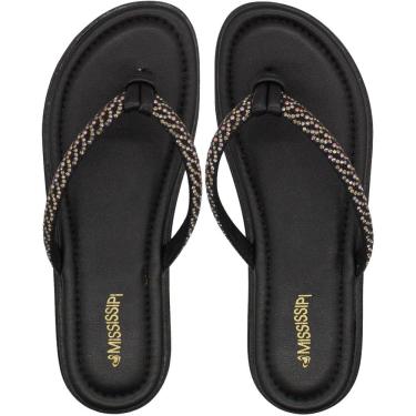 Imagem de Chinelo De Dedo Mississipi Tira Com Strass Nózinho Feminino