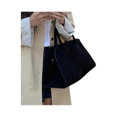 Imagem de Bolsa Tote Retro De Grande Capacidade Para Mulheres, Design De Alta Qu