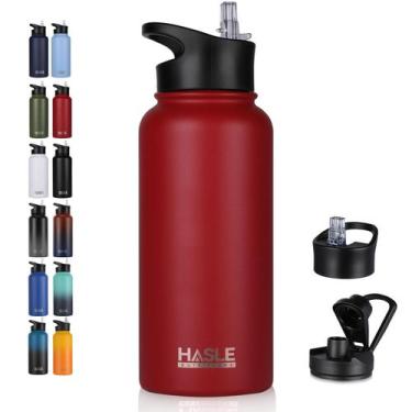 Imagem de Garrafa de água HASLE OUTFITTERS Isolada em Aço Inoxidável 946mL