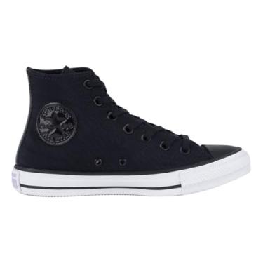 Imagem de Tênis Converse All Star Casual Hi | Cano Médio, Casual, Dia a dia, Moda, Original. (Cirrê Preto, BR, Adulto, Numérico, 36)