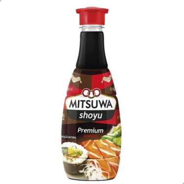 Imagem de Molho Soja Shoyu Premium Mitsuwa em Frasco 500ml Fermentação Natural -
