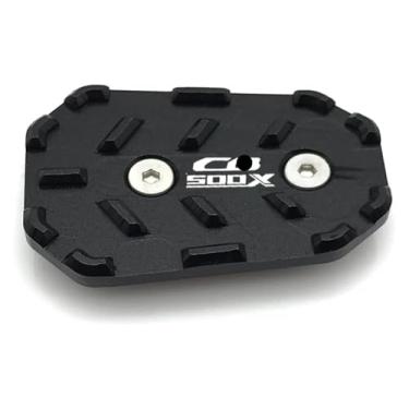 Imagem de Pedal de alavanca de freio traseiro de motocicleta ampliar extensão extensor de pastilha compatível com acessórios CB500 CB 500 X CB500X 2019-2022 (logotipo preto)