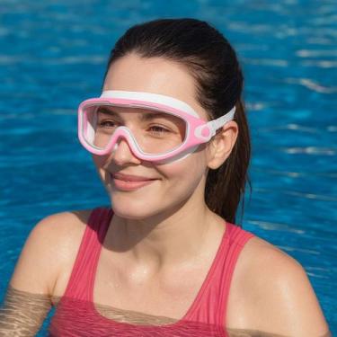 Imagem de Máscara-óculos adulto p/ natação-mergulho silicone- plevra d - ALÍKI, 