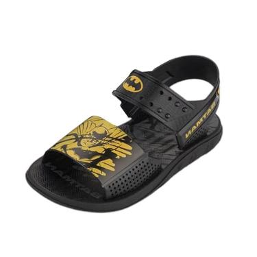 Imagem de Sandalia Papete Infantil Menino Batman com Batmochila 23118