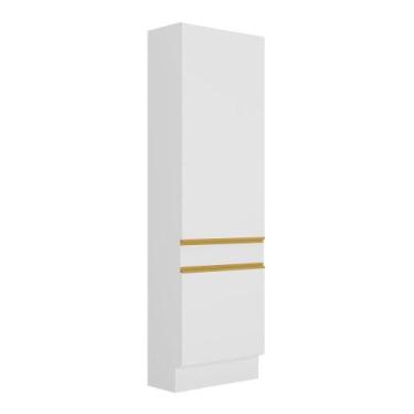 Imagem de Paneleiro Com Rodapé 2 Portas Gw Mp2121 Branco - MULTIMOVEIS