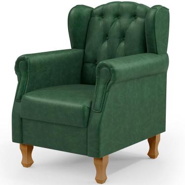 Imagem de Poltrona Para Sala De Estar Yara P02 Facto Verde Musgo