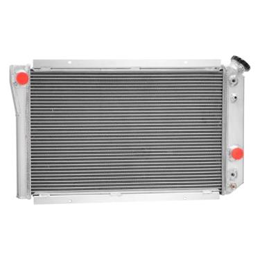 Imagem de COOLINGBEST Radiador de alumínio 3 fileiras para Chevy Corvette C4/82-02 S-10 Blazer V8 1984-1990