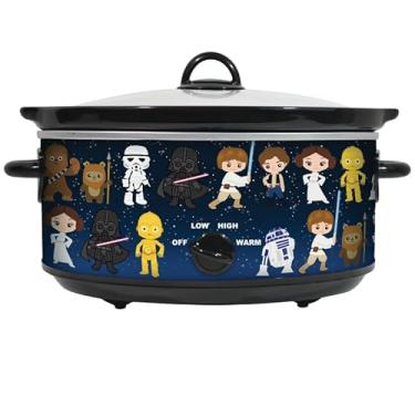 Imagem de Uncanny Brands Star Wars 5 Quart Slow Cooker- Easy Cooking Across the Galaxy- Kitchen Appliance