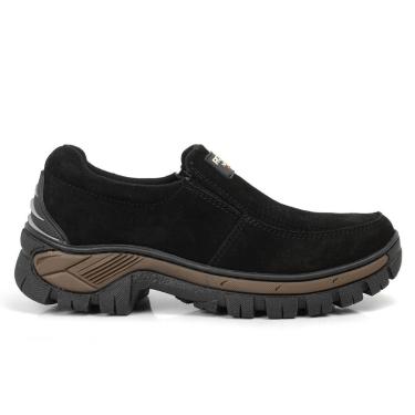 Imagem de Tênis Bota Adventure Masculino Couro Legitimo Palmilha Gel Conforto-Masculino