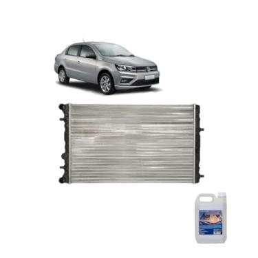 Imagem de Kit Radiador VW Gol/Voyage 1.0/1.6 09>C/Ar + Água Desmineralizada 5L