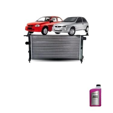 Imagem de Kit Radiador GM Corsa 1.0 1.6 8V S/AR 94> + Aditivo A05 Pronto Uso Black Prime