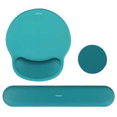 Imagem de Conjunto de suporte de descanso de pulso MOSISO para mouse pad e tecla